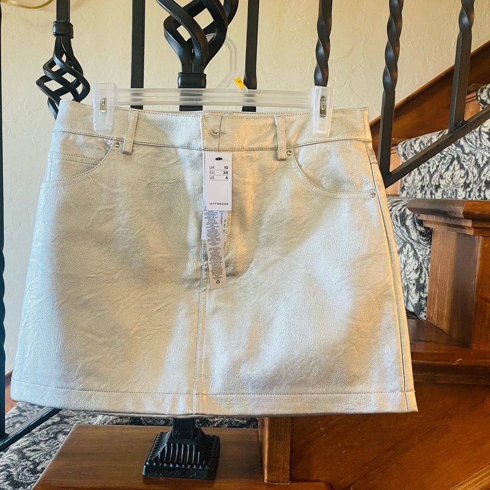 Silver skirt